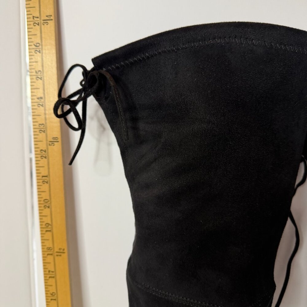 Steve Madden Over The Knee Black Boots Size 8M - Picture 11 of 11